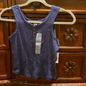 Old navy tank navy blue 10/12